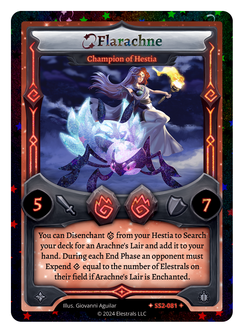 Flarachne - Champion of Hestia - SS2-081
